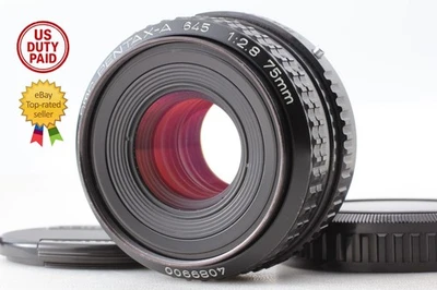 [N tapas como nuevas] Lente de formato medio SMC Pentax A 645 75 mm f2,8 645 N NII de JAPÓN Foto 1 de 4