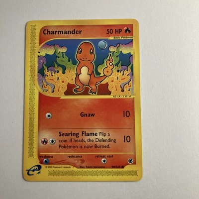 Charmander Pokemon Card 2002 Nintendo 98/165 Rare Great Condition Non Holo - Image 1 of 4