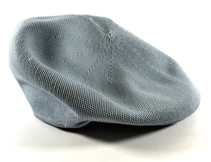 Berretto berretto maglia blu chiaro 100% poliestere taglia unica made in China - Foto 1 di 6