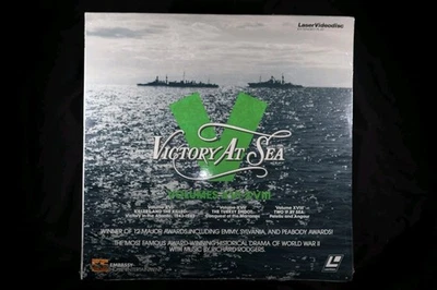 SEALED Victory At Sea Volumes XVI-XVIII Laser Videodisc 1985 Embassy - Image 1 of 2