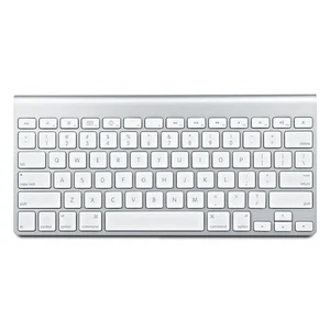 New Apple A1314 Wireless Bluetooth Keyboard (White/Silver) - Picture 1 of 10