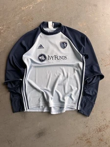 Kansas City Fc Ivy Funds Soccer Adidas Jersey Size Large - Picture 1 of 5
