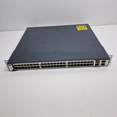 Cisco Catalyst WS-C3750G-48TS-S 48 Port Ethernet Switch - Image 1 of 4