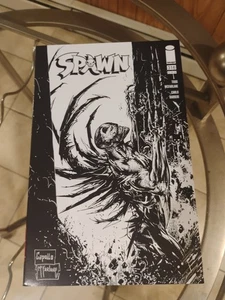 Spawn #316D Greg Capullo B&W 1:5 (Image 2021) Todd McFarlane / Carlo Barberi - Picture 1 of 14