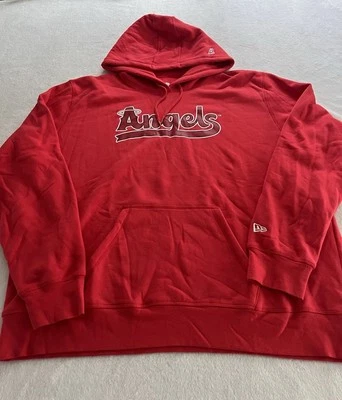 LA Angels New Era MLB Hooded Sweatshirt 3XL - Image 1 of 4