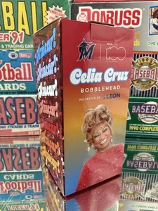 MLB Miami Marlins Celia Cruz Baseball Bobble Head - Picture 1 of 5