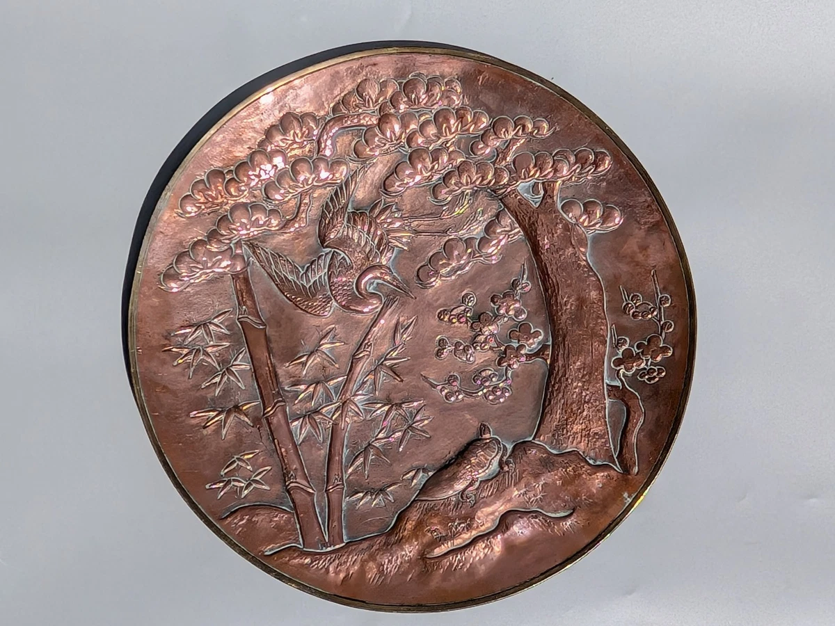 铜古董日本盘子| eBay