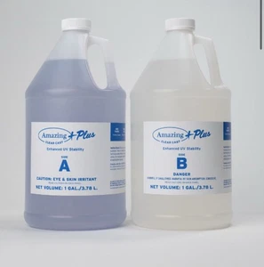 Alumilite Increíble Fundición Transparente PLUS + Kit de 2 Galones, 7L - Imagen 1 de 1