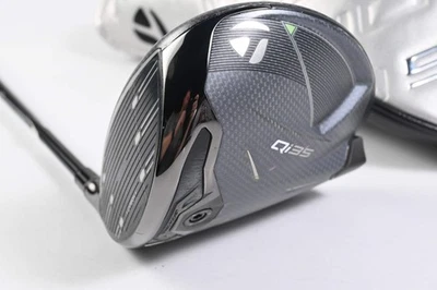 Left Hand Flex Taylormade Qi35 Driver / 10.5 Degree / Stiff Flex Kai'li White 60 - Image 1 of 4