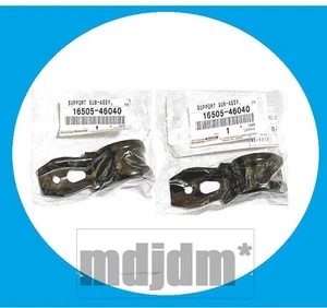 2 Pcs Genuine Toyota 1993-1998 Supra MK4 Radiator Mount Bracket Clamp 16505-4604 - Picture 1 of 2