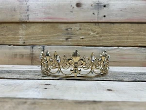 SweetV Accessories Collection Gold Tiara/Crown - Picture 1 of 7