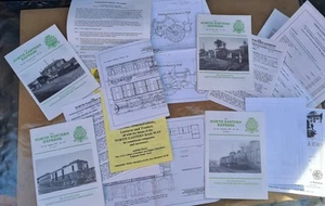  North Eastern Express Journal of the North Eastern Railway 1997 x4 y papeles  - Imagen 1 de 2