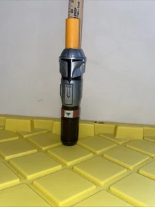 Star Wars Lightsaber Squad The Mandalorian Extendable Orange Lightsaber... - Picture 1 of 10