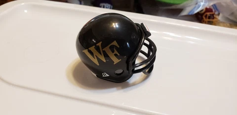 WAKE FOREST DEMON DEACONS  #416 ACC POCKET PRO FOOTBALL HELMET RIDDELL NCAA Cover