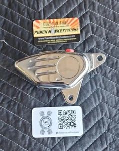 Wilwood GP 300 Motorcycle Polished Front RH Caliper,Fits 1984-99 Harley Davidson - Foto 1 di 4