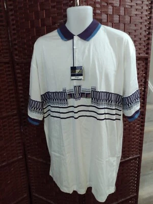 Vintage 90s NWT Ben Hogan Golf Shirt Mexicasa Aztec Large Polo - Image 1 of 4