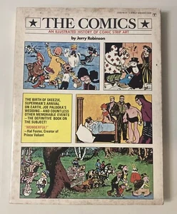 The Comics – Illustrated History of Comic Strip Art (1974) Jerry Robinson VG - Picture 1 of 24