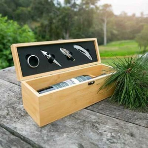 Birthday Personalised Wine Wine Box Gifts for Her Gifts for Him 30th 40th 50th - Picture 1 of 13