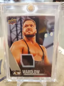 2021 Upper Deck AEW Relic Jersey Memorabilia Card Wardlow 49 Rookie Shirt - Picture 1 of 1