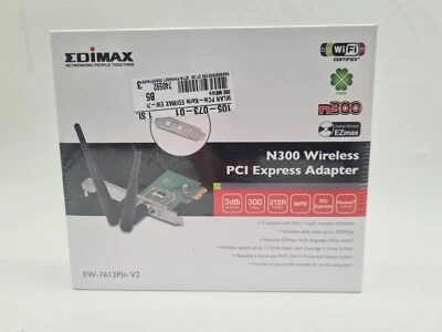 Edimax N300 Wlan-Karte PCI Express Adapter 300 Mbps - Bild 1 von 2