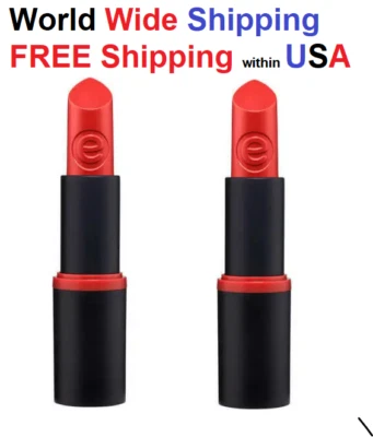 2 ESSENCE Ultra Last Instant Color Lipstick 12 Head-to-ma-toes-Color in 1-swipe - Image 1 of 4