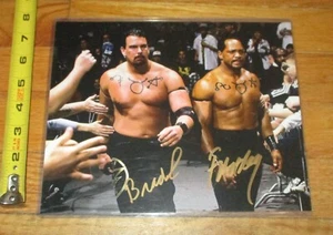 APA JBL Bradshaw Ron Simmons Wrestling Autographed Photo Dual Signed COA - Picture 1 of 2