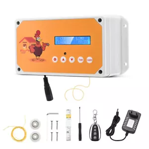 Elektrische Hühnerklappe, Automatische Hühnerklappe mit Timer & Fernbedienung - Bild 1 von 11