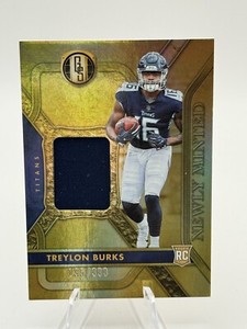 2022 Panini Gold Standard Newly Minted RC Patch 135/399 Treylon Burks * Titans