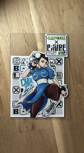 CAPCOM × B-Side Label Sticker STREET FIGHTER Chun-Li JP Limited Edition - Bild 1 von 1