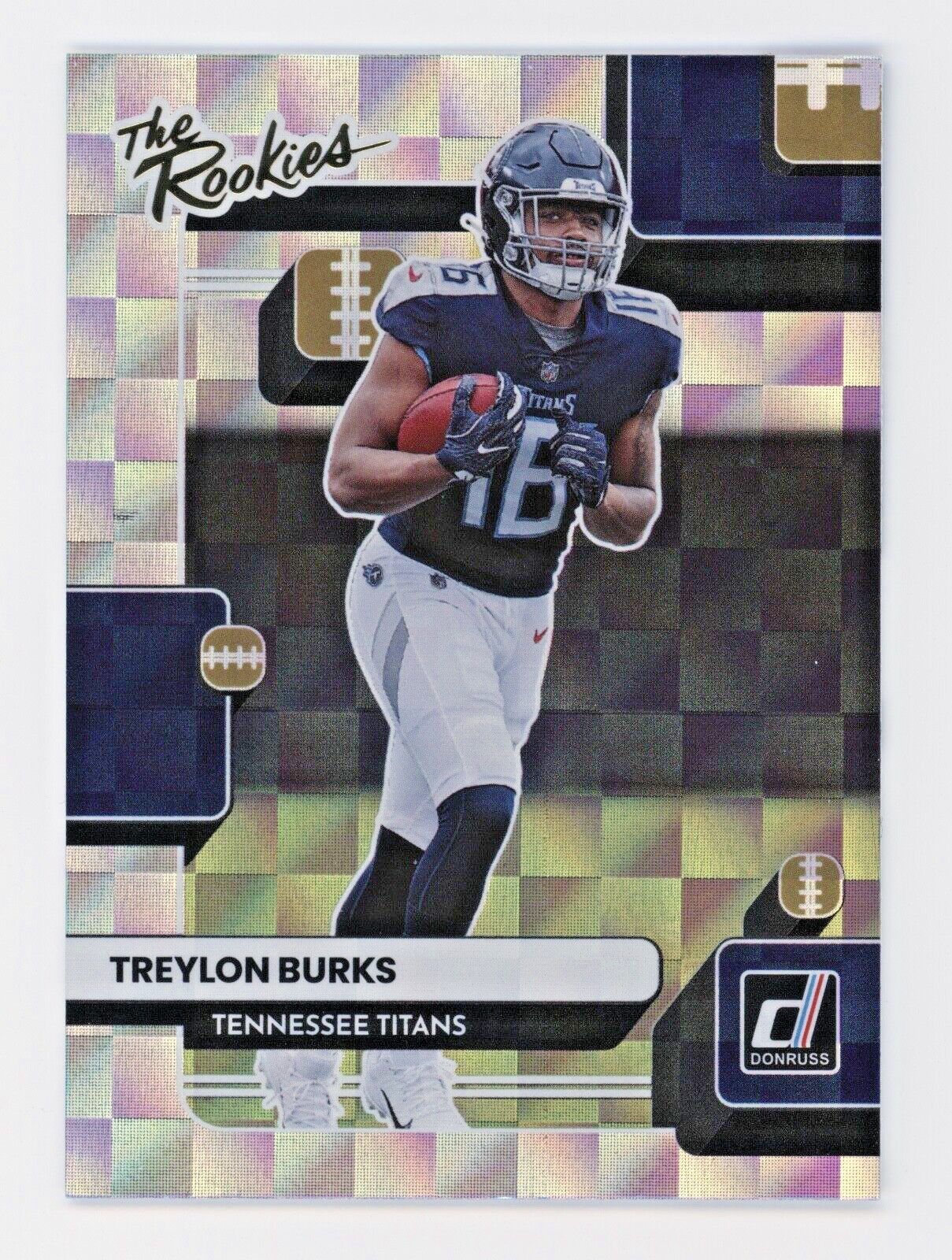 Treylon Burks - The Rookies - 2022 Donruss - #TR-12 RC Tennessee Titans