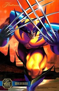 Promoción Wolverine 1995 Marvel Flair Print Flairprint MUY RARO - Imagen 1 de 2