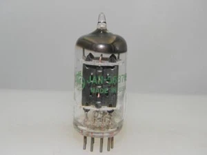 GE JAN 5687WB Test NOS/Near Long Black Plates S-Rods Copper Serious Tubes S190 - Picture 1 of 4