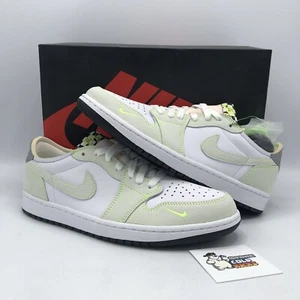 Nike Air Jordan 1 Retro Low White Ghost Green DM7837-103 Size 9.5 Chicago Bred I - Picture 1 of 10