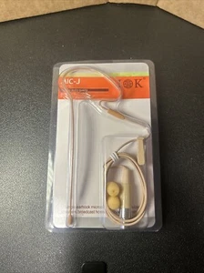 J K Cuffie leggere auricolari con gancio auricolare MIC-J D4 - Foto 1 di 2