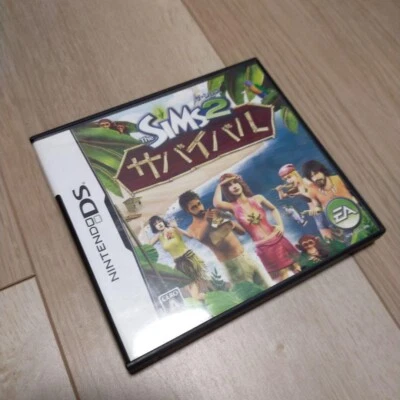 USED Nintendo DS The Sims 2: Castaway JAPAN - Image 1 of 3