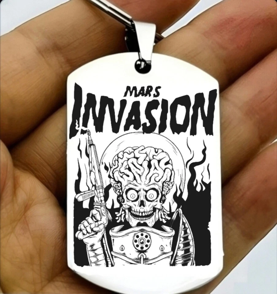 Llavero Mars Attack Invasion Hot Si Fi Horror Foto 1 de 1