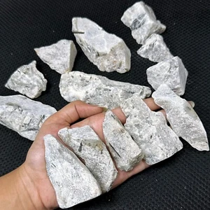 Muestra mineral de cristal de piedras preciosas áspera de cuarzo rutilado natural de 1 kilo 13 piezas - Imagen 1 de 4