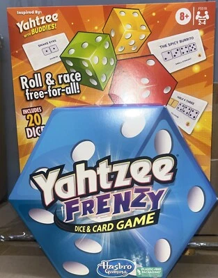 Yahtzee Frenzy Dice And Card Game - Image 1 of 4