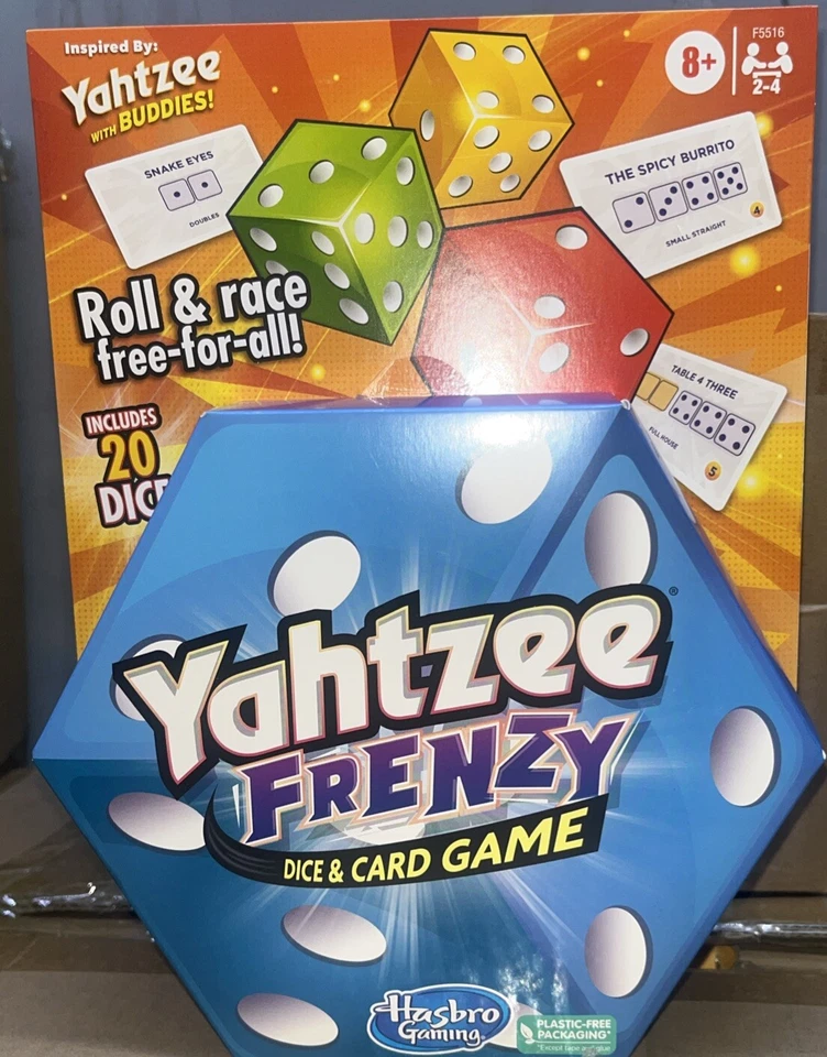 Yahtzee Frenzy Dice And Card Game - Image 1 of 4