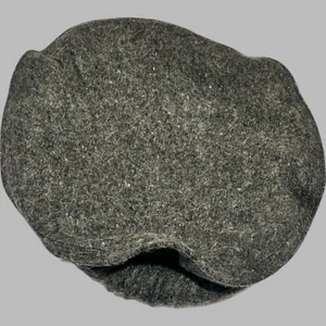 Cappello Pakol lana afgana berretto grigio Chitrali Pakul Topi fatto a mano pashtun turbante berretto - Foto 1 di 8