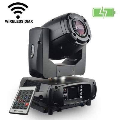 JMAZ Lighting JZ3003 AERO SPOT 60 Battery Powered 60W LED Moving Head - Image 1 of 4