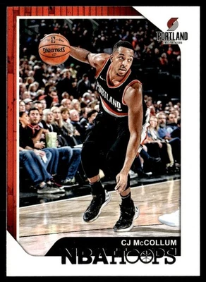 2018-19 Hoops C.J. McCollum Portland Trail Blazers #178 - Image 1 of 2