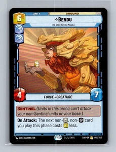 Star Wars Unlimited: Bendu The One in the Middle - SOR #056 - Picture 1 of 1