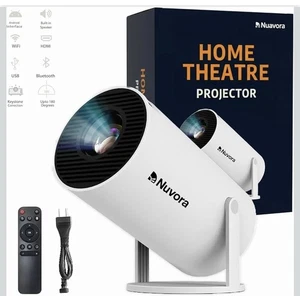 Netflix Oficial y Android 11.0, Mini Proyector 4k 1080P 720P FHD Compatible - Imagen 1 de 7
