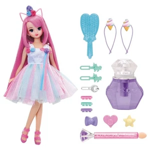 takara tomy Licca-chan Puppe Yumeiro Misaki-chan bunt Wechselkleid pl 209 - Bild 1 von 6