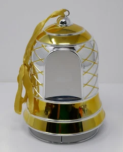 Mr Christmas 2009 Gold Bell Musical Magic Scene Ornament Lights Up Plays Music - Picture 1 of 11