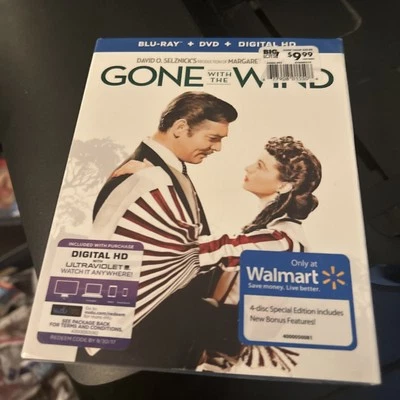 Gone With The Wind 75th Anniversary (Blu-ray + DVD + Digital HD) W/Slipcover - Image 1 of 2