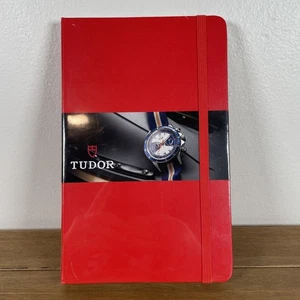 Tudor Moleskine Notebook Red  8.25″ x 5″ x 0.5″ - Picture 1 of 6