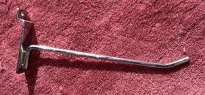 8 inch Chrome Peg Hook for Slatwall (Slatwall Hooks) - 40 pcs **SLIGHTLY USED** - Picture 1 of 4