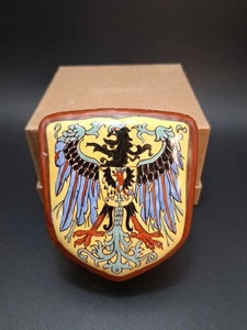 Emaillierte Schmuckschatulle Vintage Andenken - Bild 1 von 8